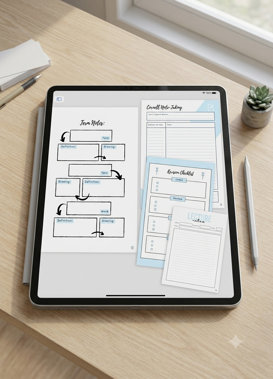 Note - Taking Templates